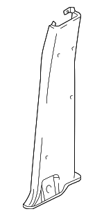 K53C6814XBB2 - Body: Center Pillar Trim for Kia: Sedona Image