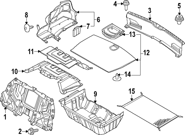 85779G9200NNB - : Cargo Net for Hyundai Image