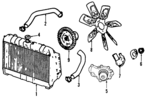52080030AD - Cooling System: Upper Hose for Mopar Image