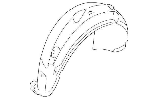 Splash Shield - BMW (51718234138)