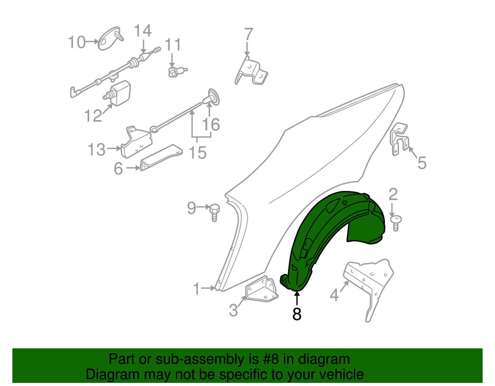 Splash Shield - BMW (51718234138)