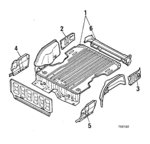 752120261 - Body: Floor Pan for Subaru: Brat Image