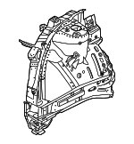 64501TD000 - Body: Apron/Rail Assembly for Hyundai Image