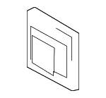 873783M000 - Body: Back Panel Clip for Kia: Cadenza, K900 Image