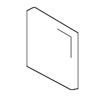 87373F6010 - : Back Panel Pad for Kia Image