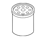 2630035503 - Engine: Engine Oil Filter for Hyundai: Accent, Elantra, Elantra Coupe, Elantra GT, Elantra N, Excel, Genesis Coupe, Ioniq, Kona, Kona N, Santa Fe, Santa Fe Sport, Scoupe, Sonata, Tiburon, Tucson, Veloster, Veloster N, XG300, XG350 Image