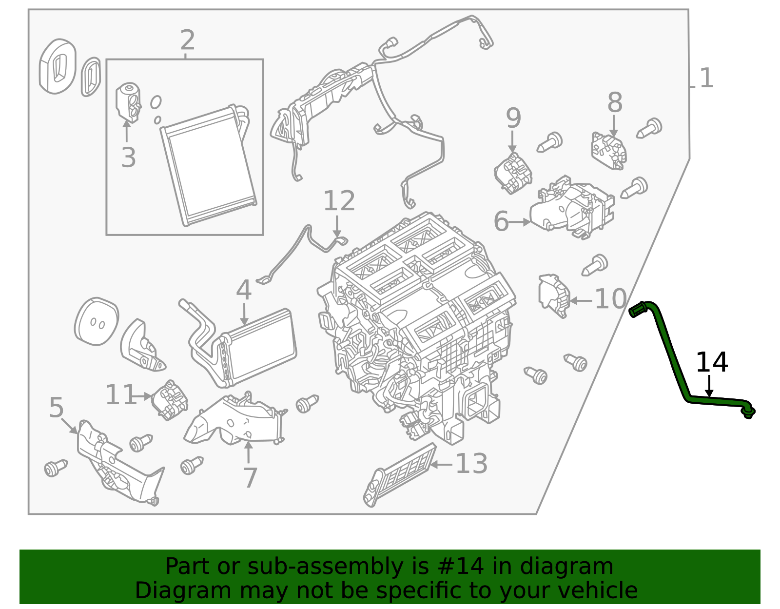 Drain Hose - Nissan (92590-6RR0A)