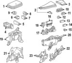 8266248680 - : Upper Cover for Lexus Image