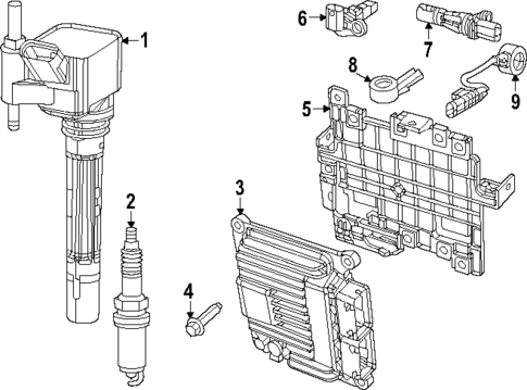 Ignition System for 2024 Jeep Wagoneer L #0