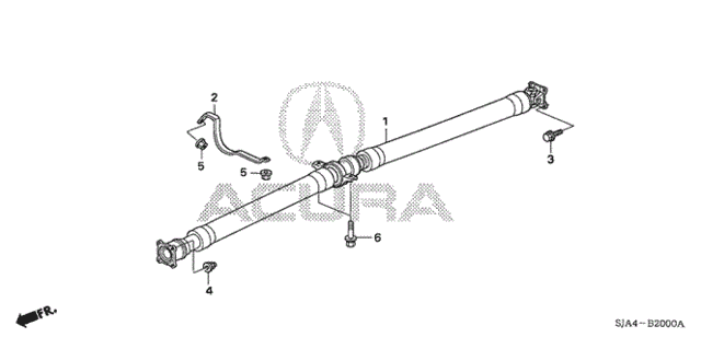 Propeller Shaft for 2012 Acura RL #0