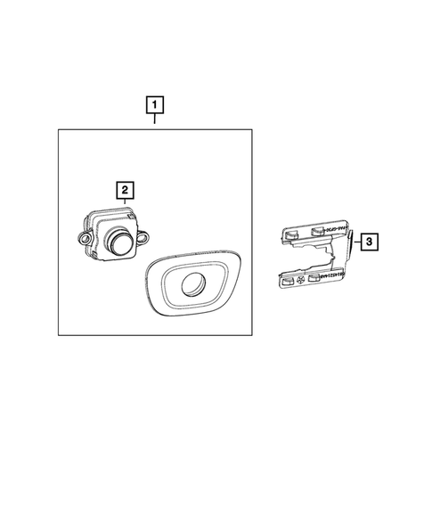 Radio, Antenna, Speakers, DVD, and Video systems for 2015 Jeep Cherokee #2