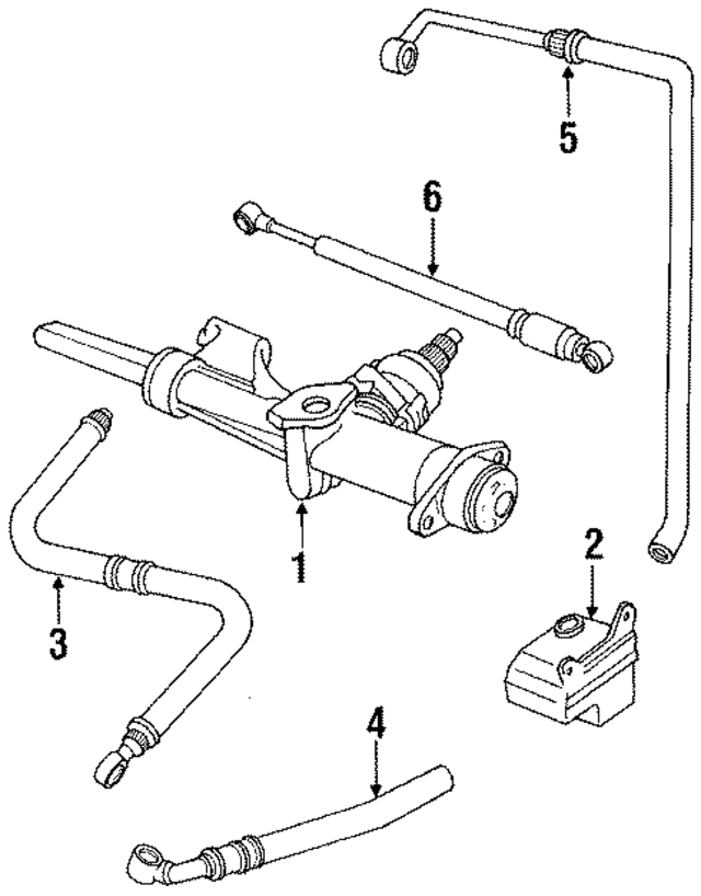 893422066B - Steering: Gear Assembly for Audi Image