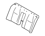 886201MA4A - Body: Seat Back Cover for Infiniti Image image