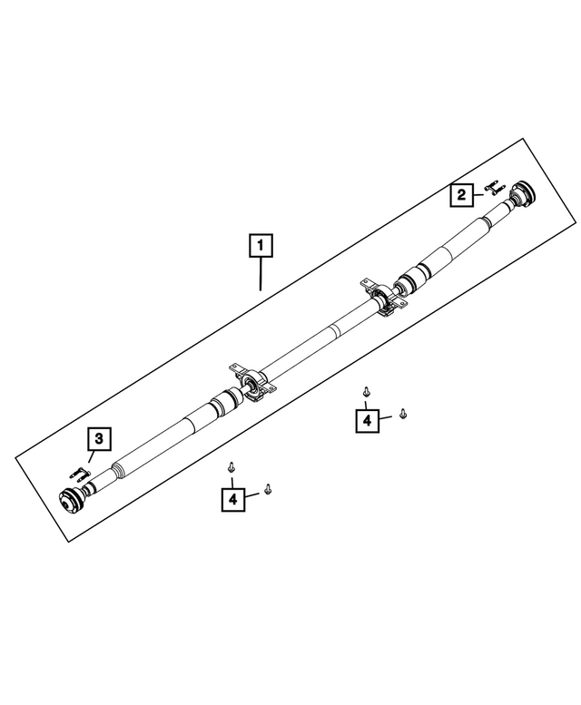 68588498AC - : Drive Shaft for Mopar Image