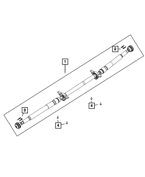 Drive Shaft for 2026 Jeep Cherokee #0
