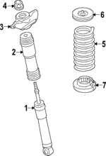 55020WD30P - : Spring for Mitsubishi: Outlander PHEV Image
