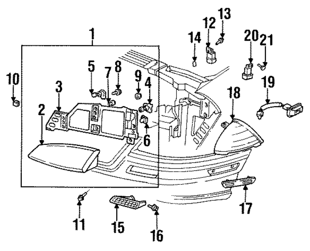 16513399 - : Side Marker Lamp for GM Image