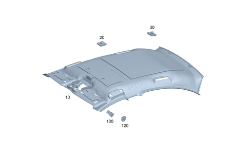 Roof Lining/Headlining for 2024 Mercedes-Benz E350 #0