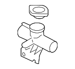 1350A043 - Cooling System: Cap Assembly for Mitsubishi Image