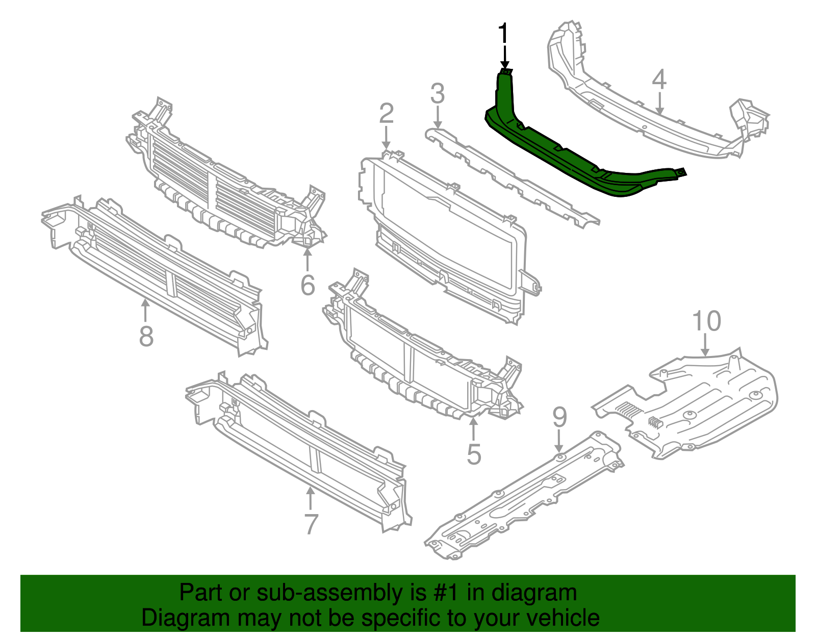 Genuine Sight Shield for 2018-2025 Volvo XC60 | Part