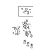 4779281AA - Electrical: Grommet for Mopar Image
