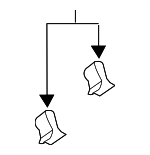 7B0867633 - Body: Rear Cover Clip for Volkswagen: Routan Image