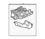 B45A54390B - Body: Rear Rail for Mazda Image