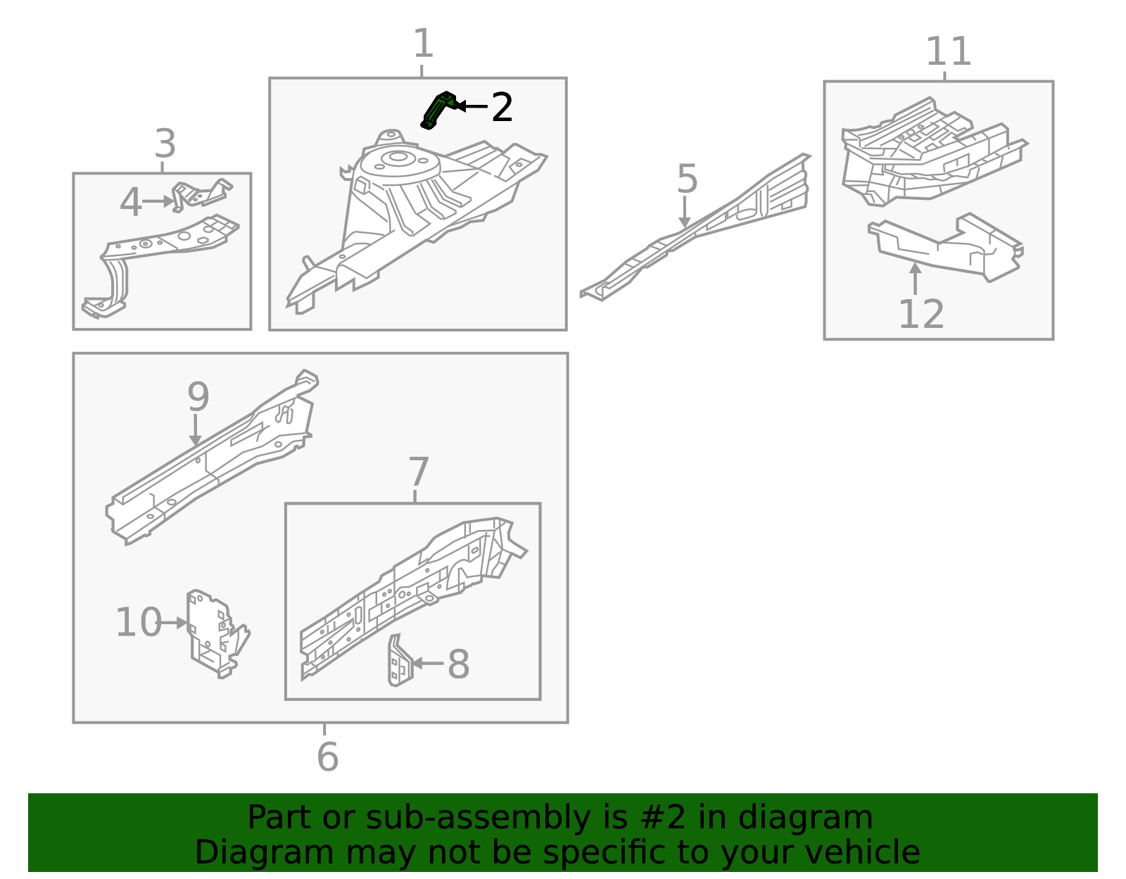 Apron Assembly Bracket B45A-53-290 | OEM Parts Online