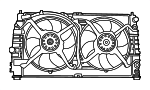 4596402AA - Cooling System: Fan Module for Chrysler: 300M, Concorde, LHS | Dodge: Intrepid Image