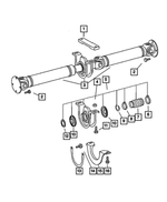 5135136AA - Propeller Shafts and U-Joints: Bolt for Mopar Image