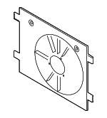 1EA121205 - Belts &amp; Cooling: Engine Cooling Fan Shroud for Audi Image