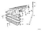 11131715120 - : Oil Pan Upper Part for BMW Image