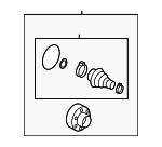 8K0598103E - : Cv Joint Kit for Audi Image