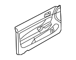 1K3867012DHTSA - Body: Door Trim Panel for Volkswagen: GTI, R32, Rabbit Image