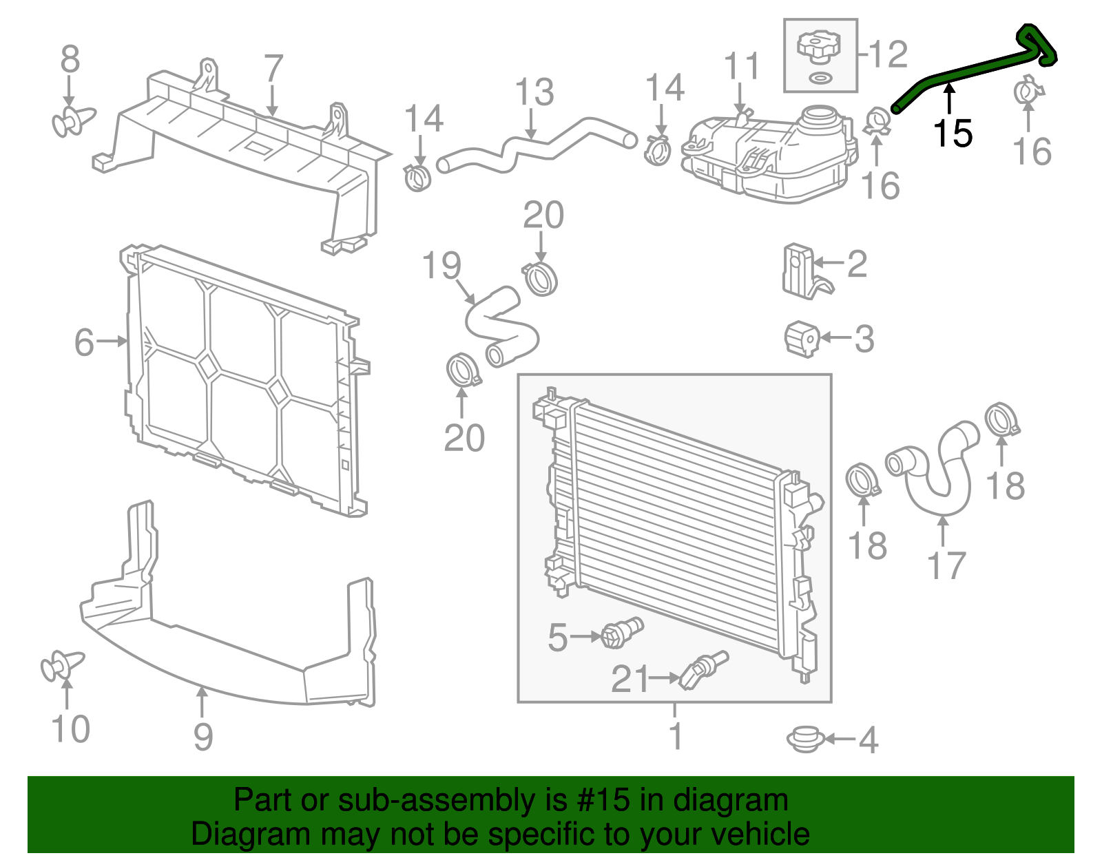 23紅牙100XHL Hitachi ZX110-3, ZX130-3, ZX130K-3 Radiator | Broken Tractor
