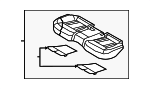 89100B1110PHV - Body: Cushion Assembly for Hyundai Image