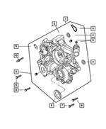 53021231AD - Engine 4.7L Eight Cylinder: Timing Cover Kit for Mopar Image