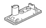T2H24328 - Electrical: License Plate Light Assembly for Jaguar Image