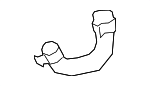 2602002800 - Air &amp; Fuel Delivery: Turbocharger Coolant Line for Mercedes-Benz Image