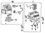 8710330330 - : Blower Motor for Lexus Image