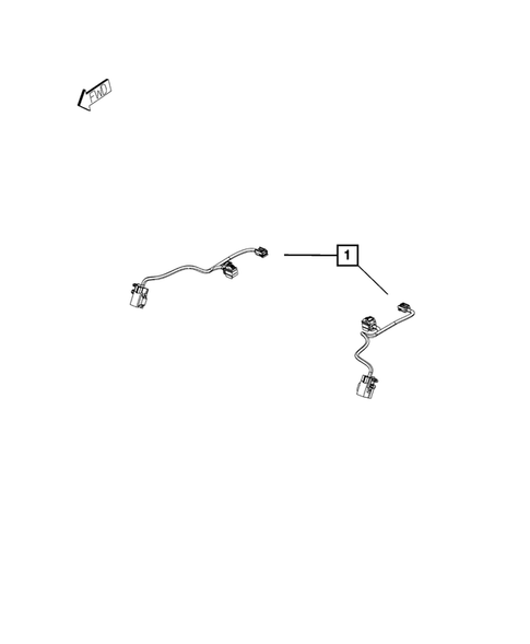 Wiring-Body and Accessories for 2015 Ram 3500 #13