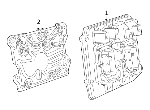 Powertrain Control for 2023 Ram 2500 #1
