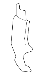 44651AG90A - Exhaust: Pipe Shield for Subaru: Crosstrek, Impreza, Legacy, Outback Image