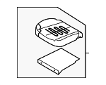881002L570JBF - : Cushion Assembly for Hyundai: Elantra Image