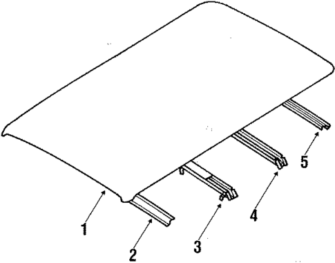 Roof for 1988 Isuzu Trooper #0