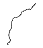 76857TGGE01 - Body: Washer Hose for Honda: Civic Image