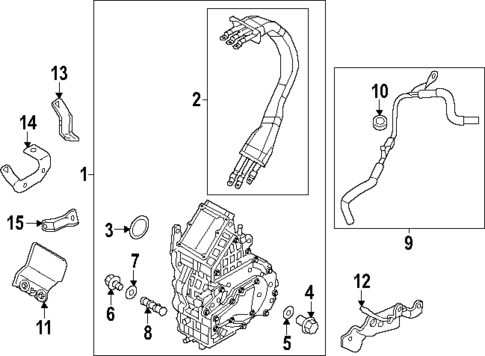 Electrical Components for 2023 Mitsubishi Outlander PHEV