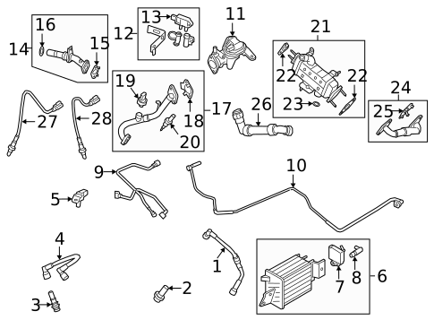 Emission Components for 2022 Ford F-150 #0
