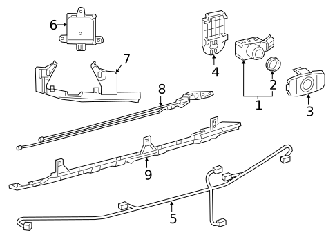 Parking Aid for 2025 Lexus ES300h #2