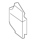 80A803788STL - Body: Filler Panel for Audi Image
